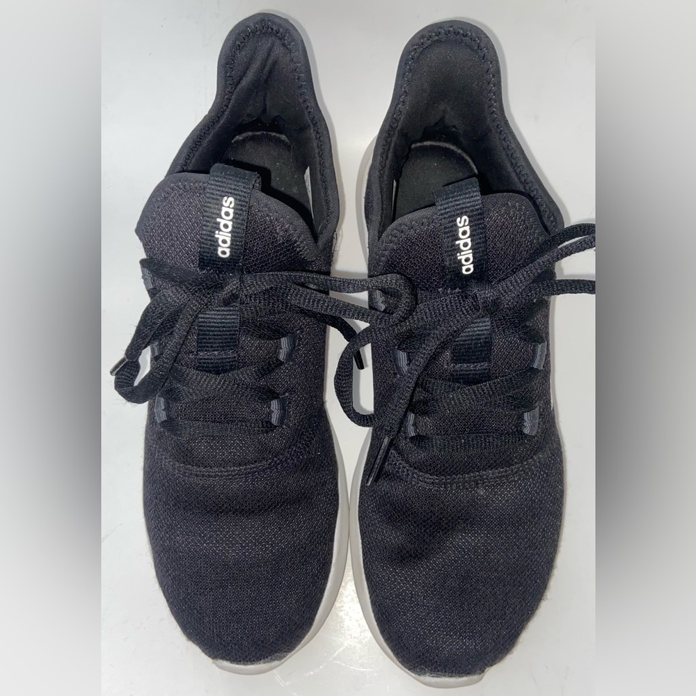 Adidas Men’s Running Cross Training Cloudfoam SPG753001 Size 9 Black And White